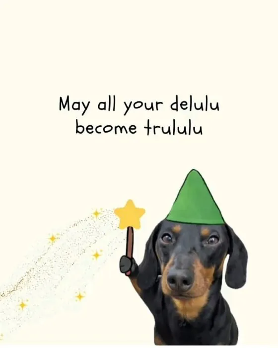 May all your delulu become trululu